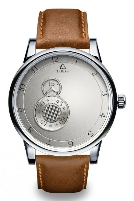 Trilobe Nuit Fantastique Grained Silver NF05AG Replica Watch